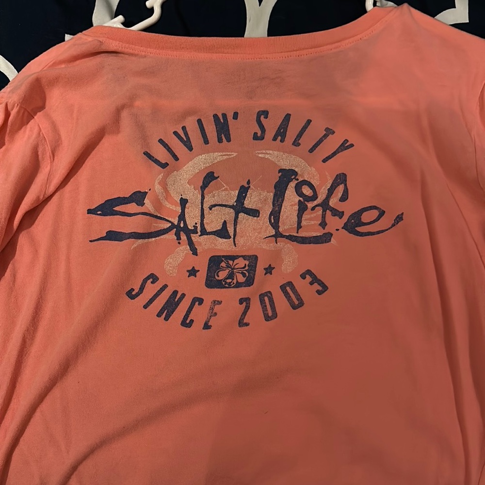 Salt life v neck XL